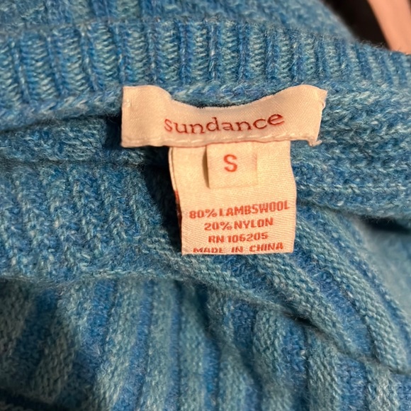 Sundance Ribbed Wool Crew Jumper Sweater, size Small - Picture 2 of 6